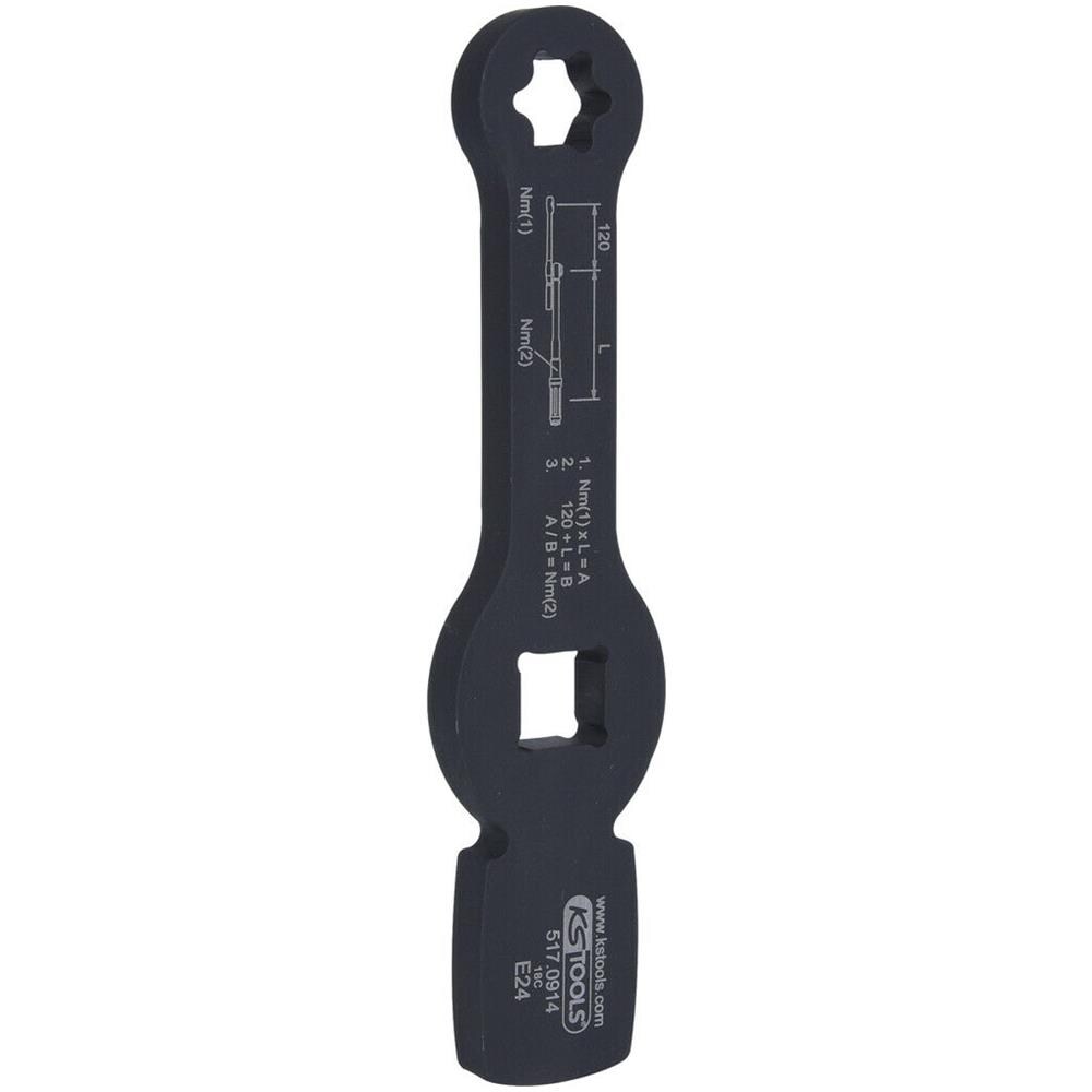 517.0914 -3/4" Chiave Torx Per Avvitatore Elettrico Con 2 Superfici E24 - Foto 1