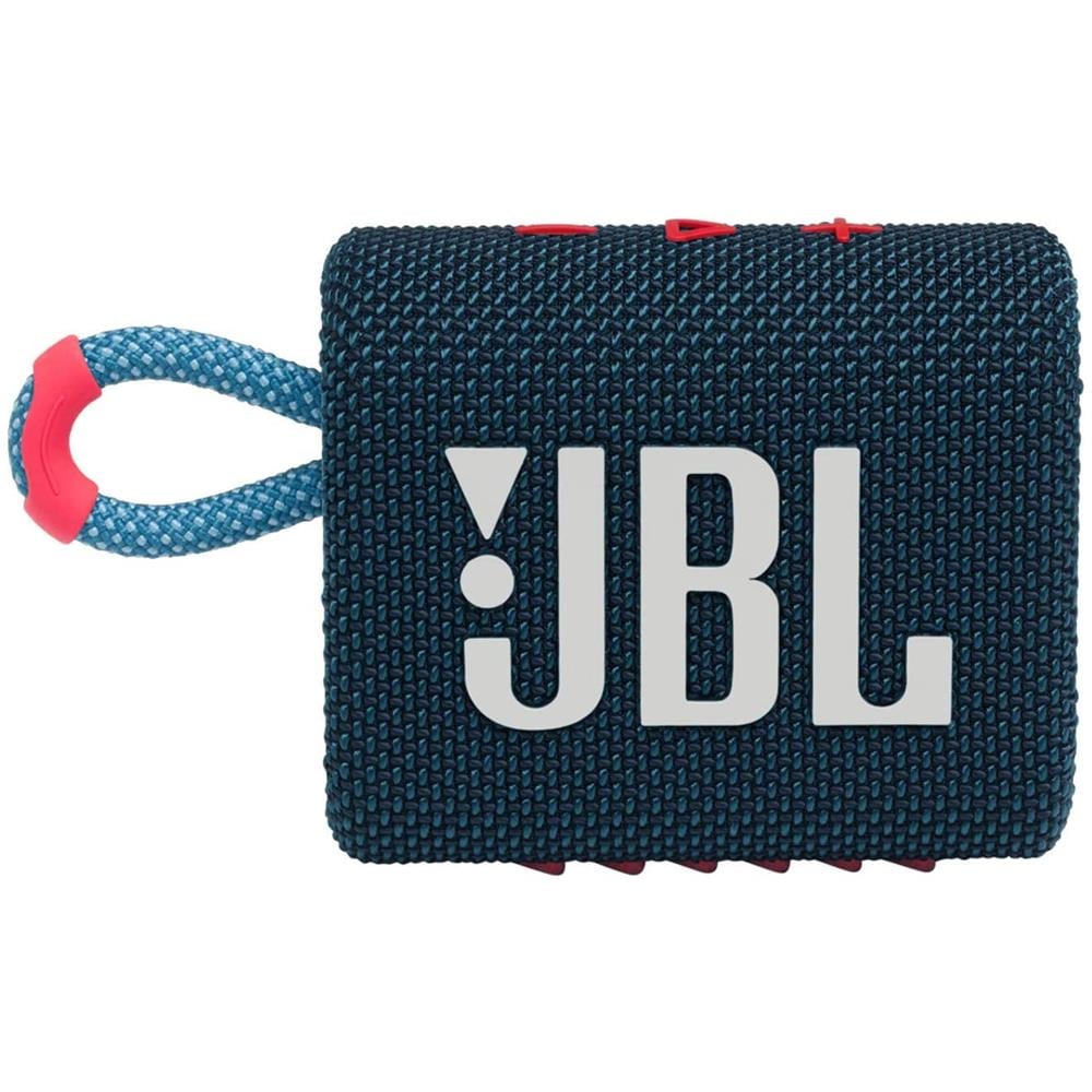 Speaker Portatile Ricaricabile Go 3 Wireless Bluetooth Waterproof Colore Blu e Rosa - Foto 9