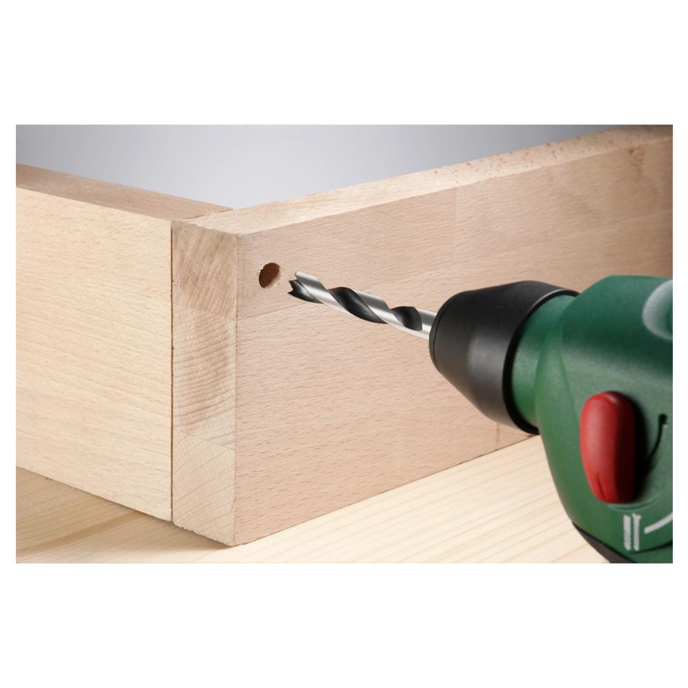 513905, Drill, Hardwood, Legno dolce, Chromium-Vanadium Steel (Cr-V) , Attacco esagonale, Acciaio inossidabile, Blister - Foto 1