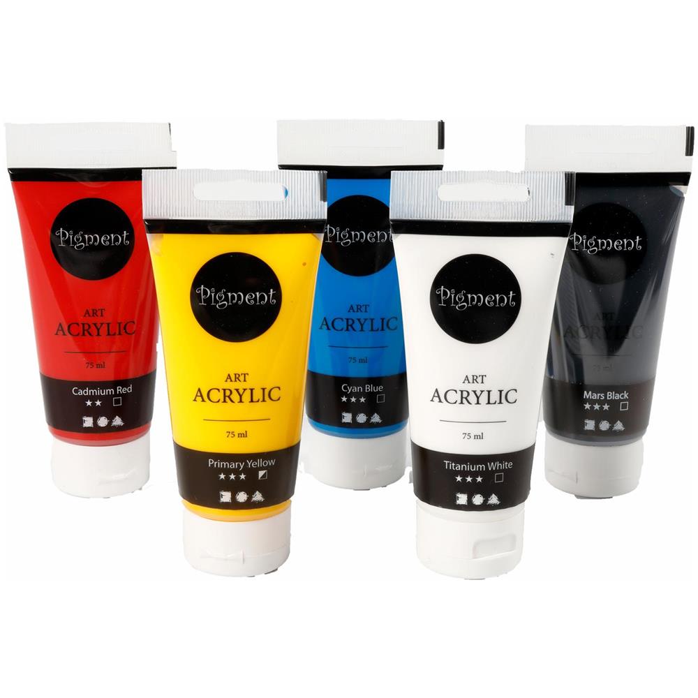 Pigment Art Colori Acrilici Misti Colori Di Base - Foto 1