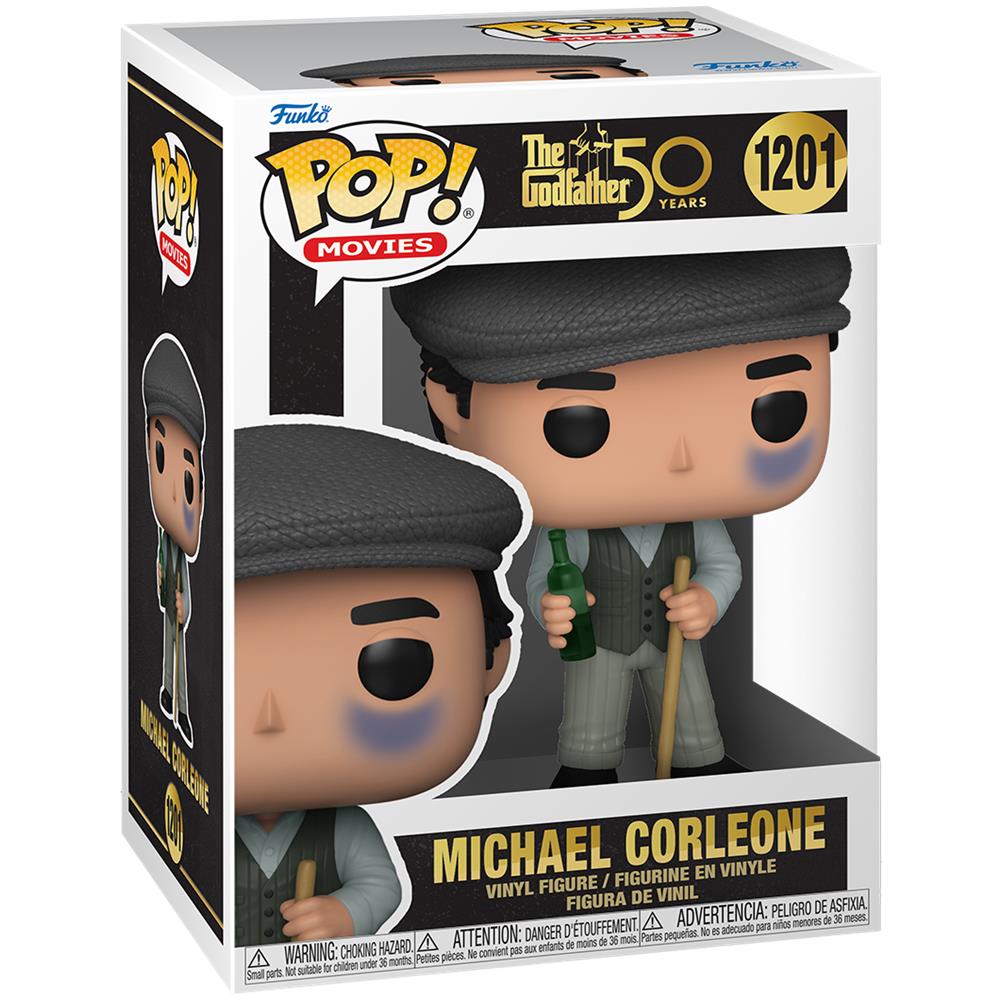 The Godfather Pop! Movies Vinyl Figure 50th Anniversary Michael Corleone 9 Cm - Foto 3