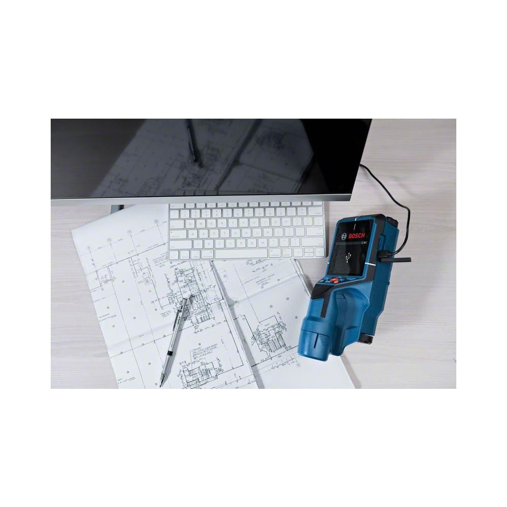 Professional Wall Scanner D-tect 200 C (rilevamento Di Cavi Non / sotto Tensione, Metallo, Tubi Di Plastica, Montanti In Legno E Cavità, Cavo Usb-c™, 4 Batterie Aa, Borsa Protettiva)  - Foto 7