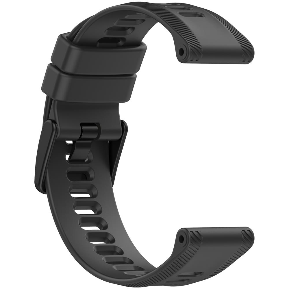 Cinturino Per Orologio In Silicone Black 22 Mm - Foto 5