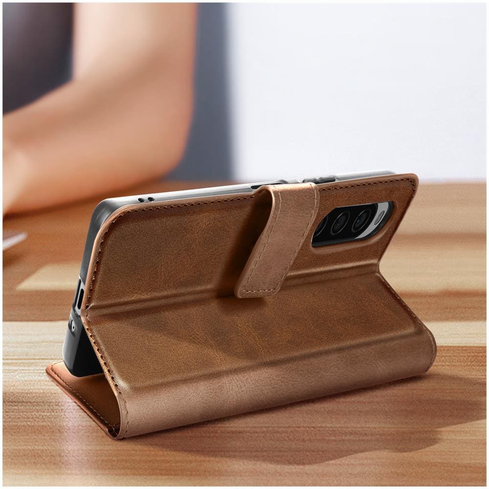 Custodia Per Xperia 10 V / 10 Vi Portafoglio Funzione Supporto - Foto 2