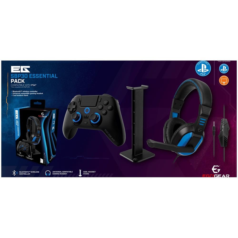 Pacchetto Essenziale Sbp30 - Cuffie - Controller - Supporto Per Ps4, Ps3 E Pc - Foto 7