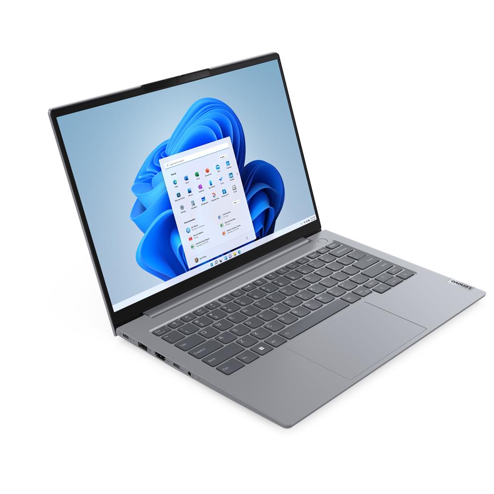 Notebook ThinkBook 14 Monitor 14" WUXGA AMD Ryzen™ 5 7430U Ram 16 GB SSD 512 GB AMD Radeon Graphics 2 x 3.2 Gen 1 di tipo A 2 x 3.1 Gen 2 Type C Windows 11 Pro - Foto 2