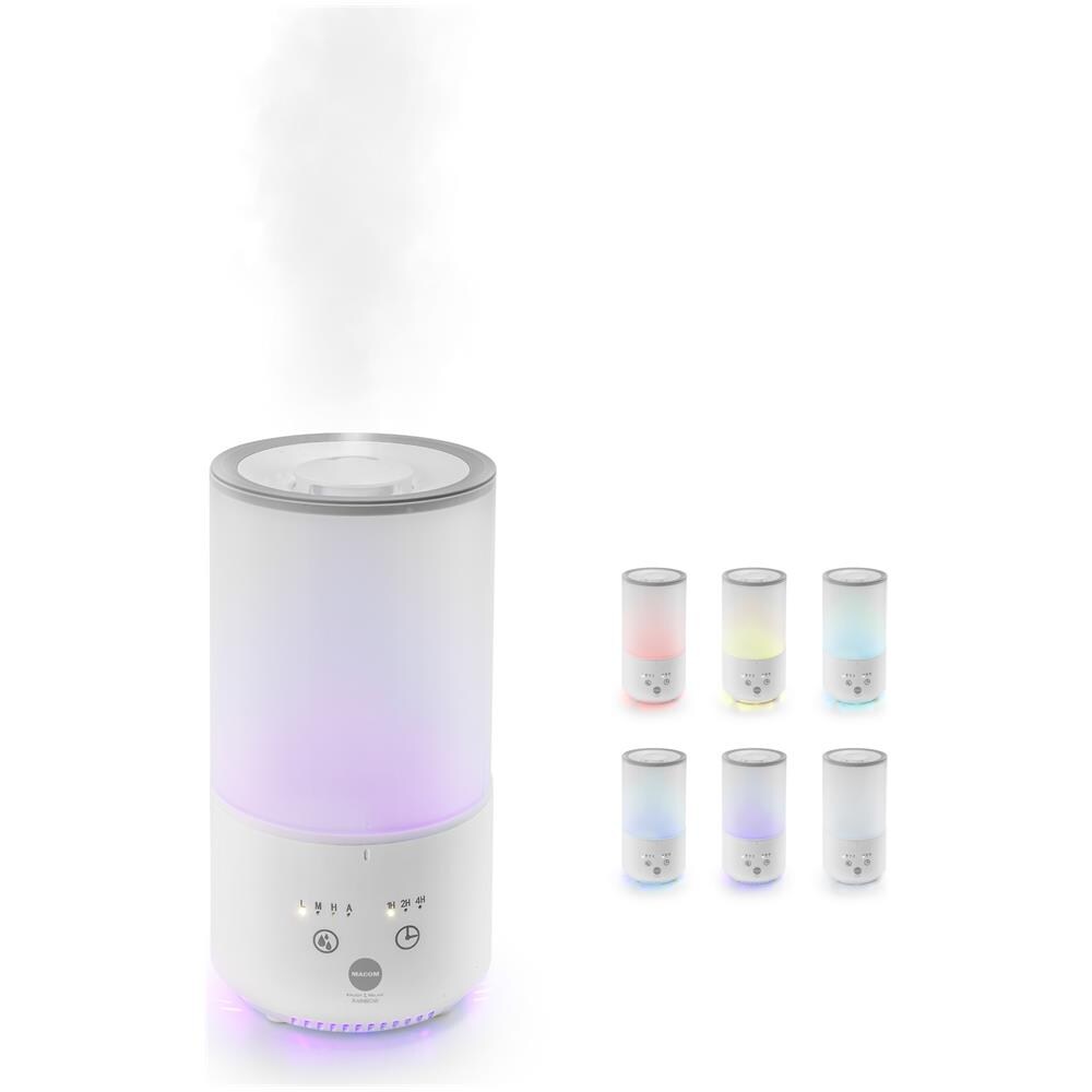 Enjoy & Relax Rainbow umidificatore Ultrasonico 1 L Bianco 18 W - Foto 2