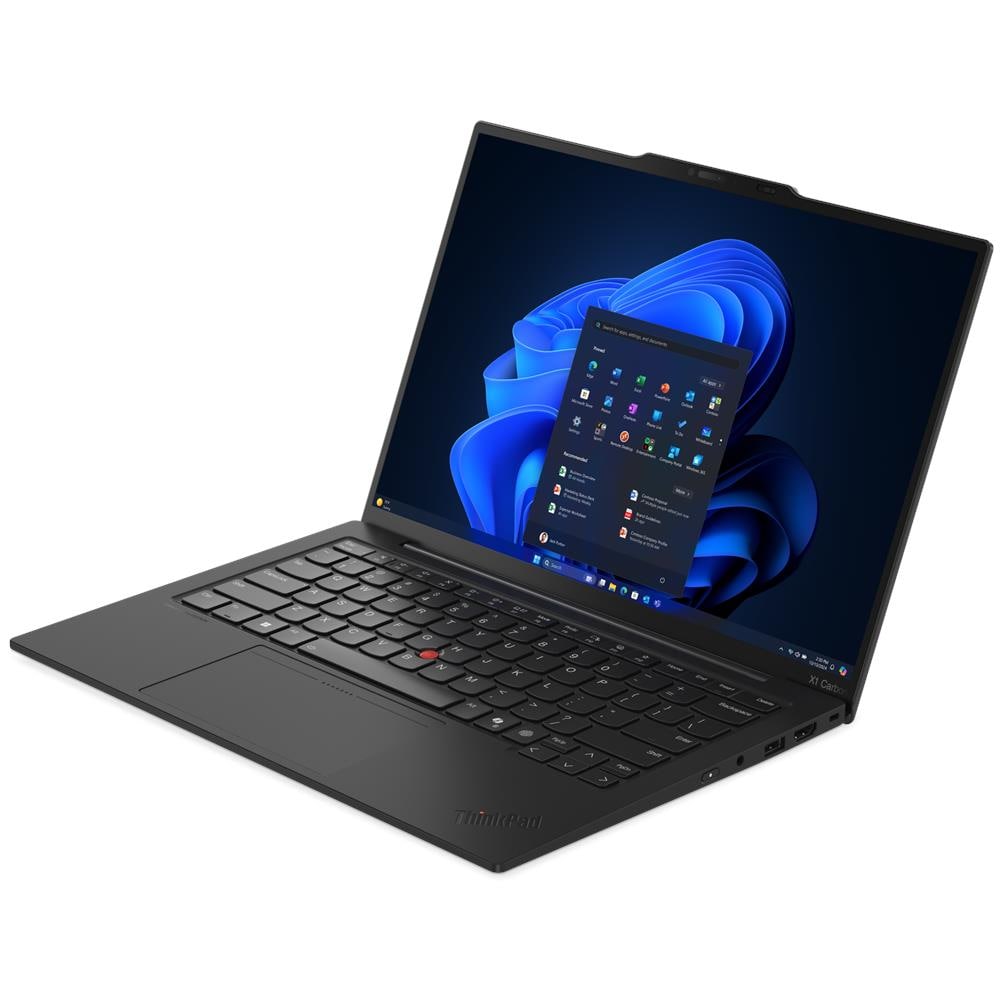 Notebook ThinkPad X1 Carbon Gen 13 Aura Edition Copilot+ PC Intel Core Ultra 7 258V Monitor 14" 2.8K RAM 32GB SSD 1TB Windows 11 Pro Nero - Foto 2