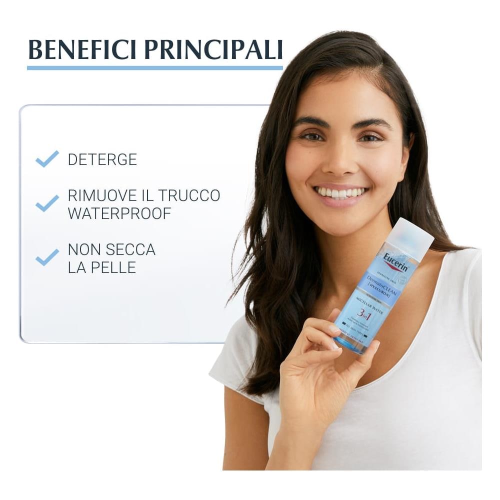 Eucerin Dermatoclean Micellar 200 ml - Foto 2