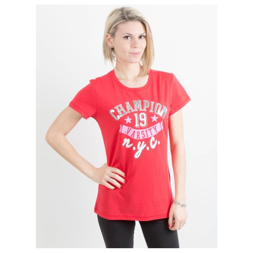 T-shirt Donna Athletic Graphic Rosso L - Foto 1
