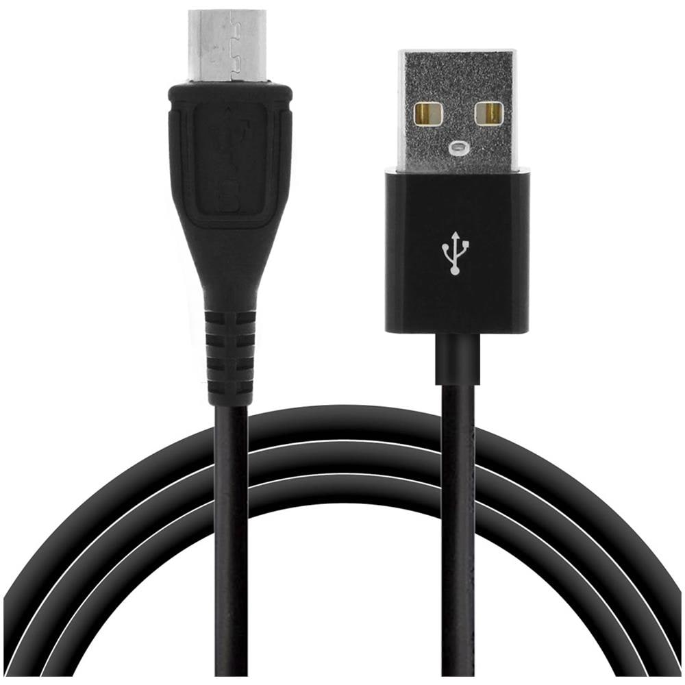 Cavo Usb / Micro-usb (ricarica E Sincronizzazione) Lungo 2 M - Nero - Foto 1