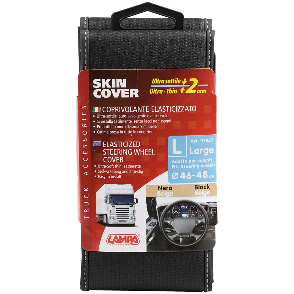 Coprivolante /"club/" Premium Nero+rosso /"l/" 46-48 C Camion ricambio