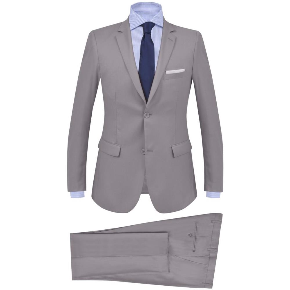completo grigio uomo