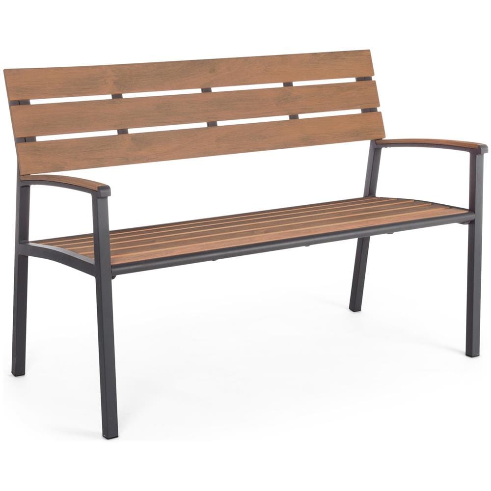 Panca Da Giardino Isak Antracite - Foto 1