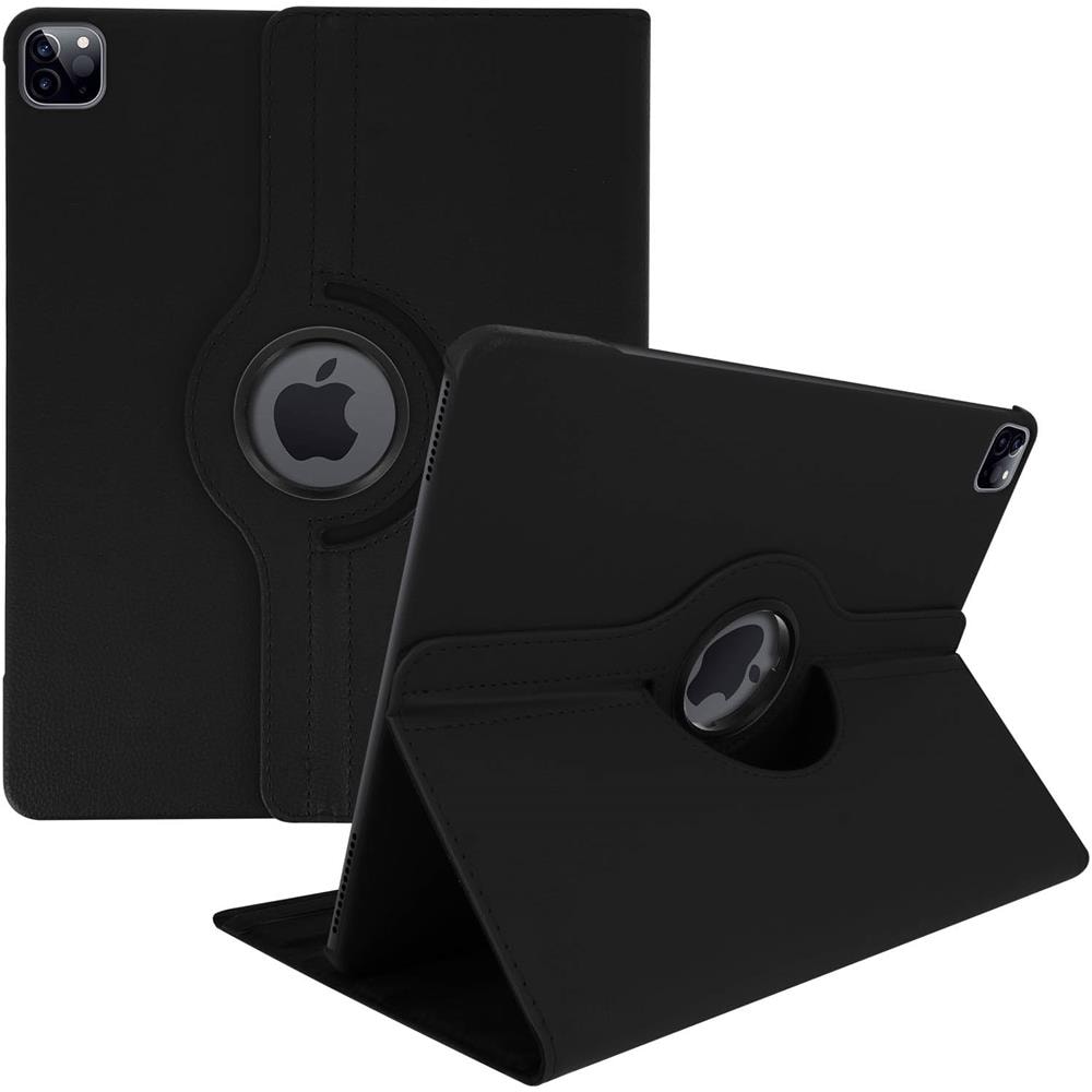 Custodia Apple Ipad Pro 12.9 2020 / 2018 Supporto Regolabile 360° - Nero - Foto 5