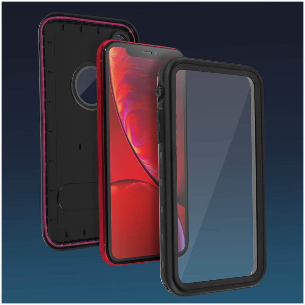 Cover Apple Iphone Xr Waterproof 2m Con Supporto Video Redpepper Nero - Foto 2