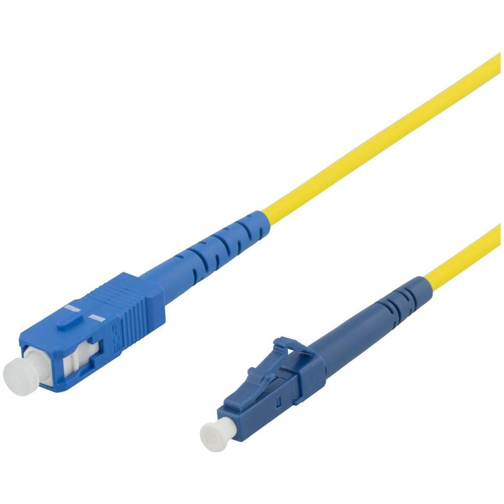 Cavo In Fibra, 5 M, Lc - Sc, 9/125, Os1 / 2, Monomodale, Lszh (basso - Foto 1