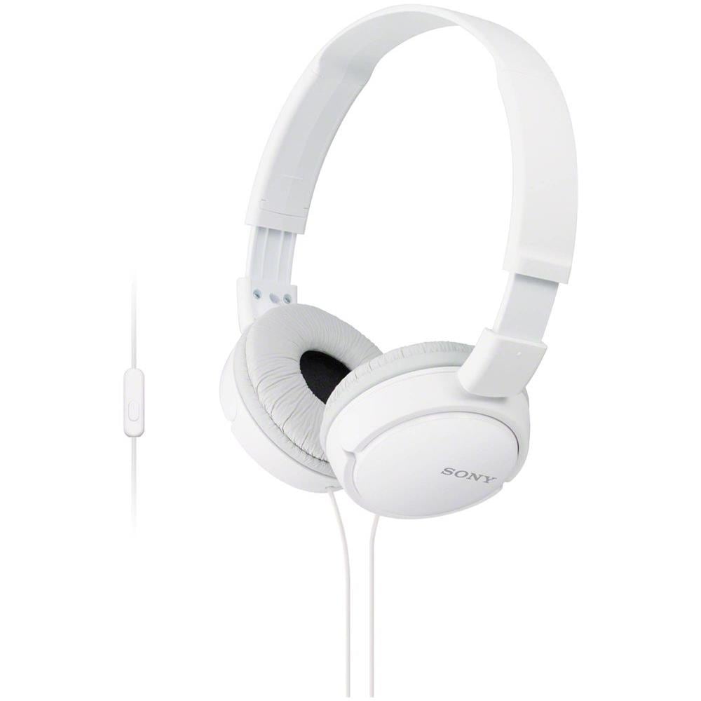 MDR-ZX110AP Padiglione auricolare Stereofonico Cablato Bianco auricolare per telefono cellulare - Foto 2