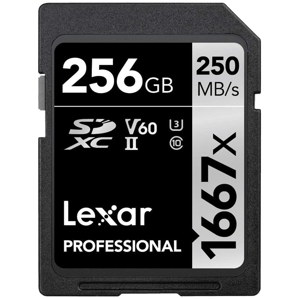 1667x256gb-sdxc Secure Digital Sdxc 250 Megabit Al Secondo 1667x 256 Go Nero Carte Sdxc 256 Go 1667x Professional 250 Mo / s Classe 10 Uhs-ii U3 - Foto 3