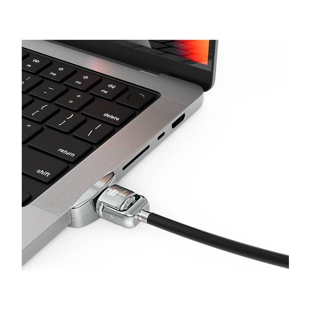 MBPR14LDG01KL Cavo di Sicurezza Nero, Argento - Foto 2