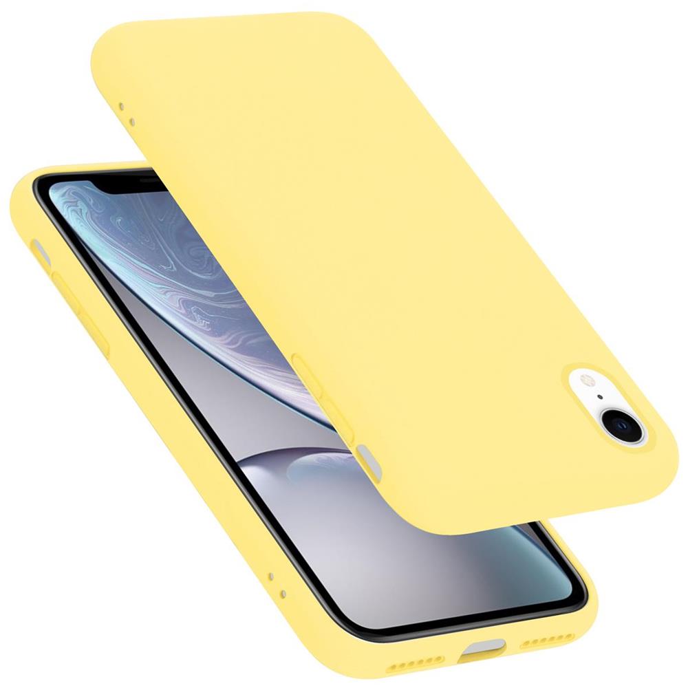 Cadorabo Custodia Compatibile Con Apple Iphone Xr In Liquid Giallo - Coperchio Protettivo In Silicone Tpu Flessibile - Foto 1