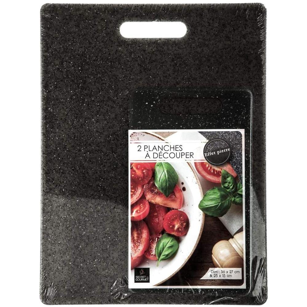 Set Di Taglieri, Polipropilene, 2 Pezzi, Nero - Foto 3