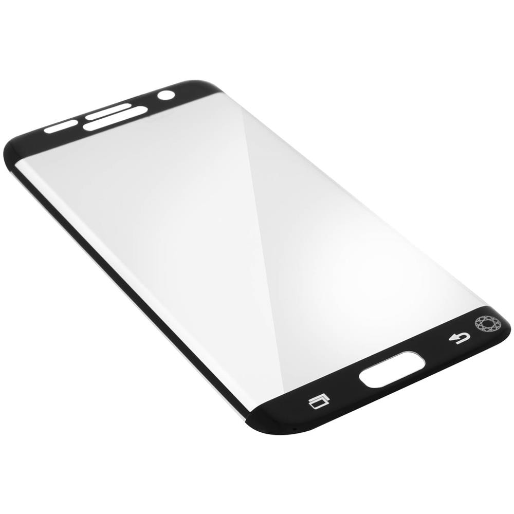 Pellicola Forceglass Nera Per Samsung Galaxy S7 Edge - Garanzia A Vita - Foto 1