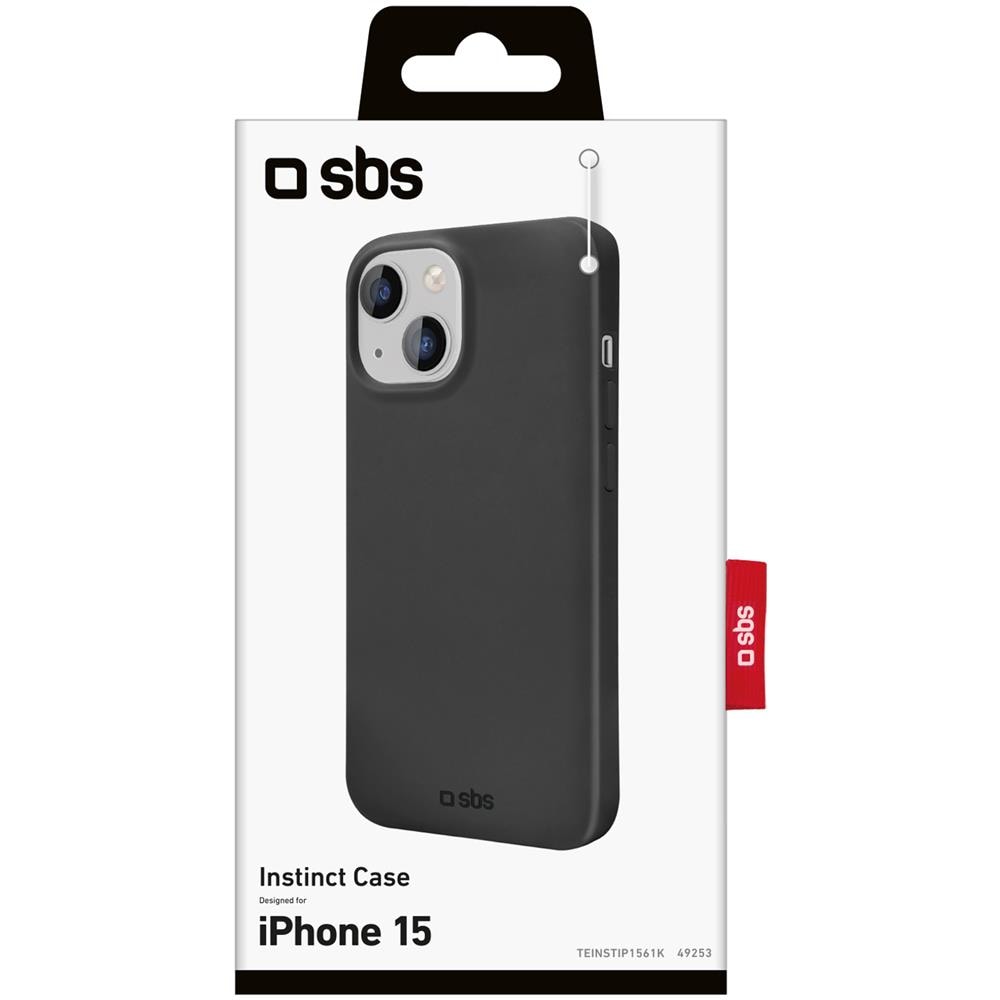 TEINSTIP1561K custodia per cellulare 15,5 cm (6.1"") Cover Nero per iPhone 15 Pro Max - Foto 3
