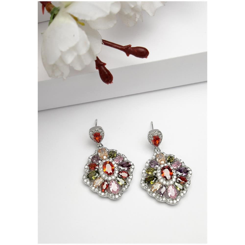 Collezione Diva Orecchini Statement in Zirconia Cubica - Foto 1