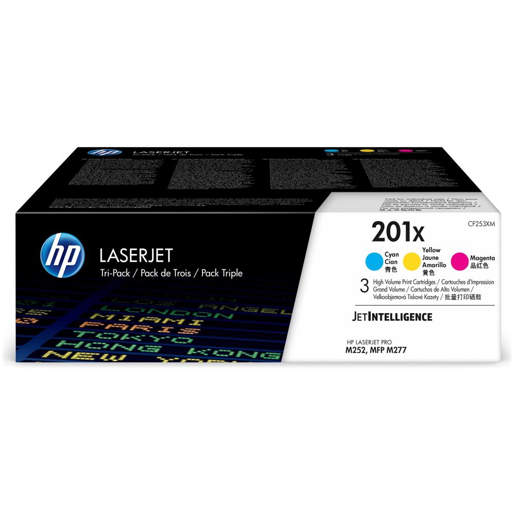 201X Toner Originale Ciano / Magenta / Giallo per LaserJet Pro M252dw Capacità 6900 Pagine - Foto 2