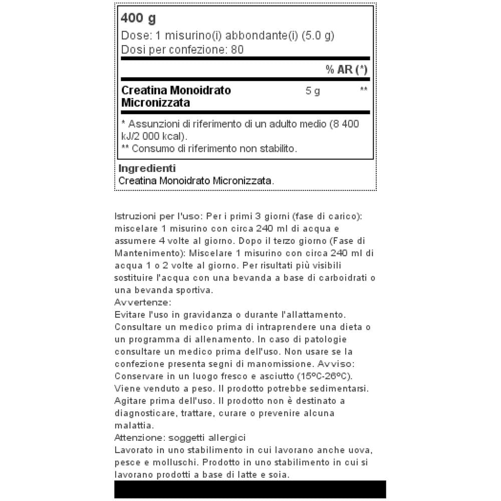 Platinum 100% Creatine 400 G - - Foto 2