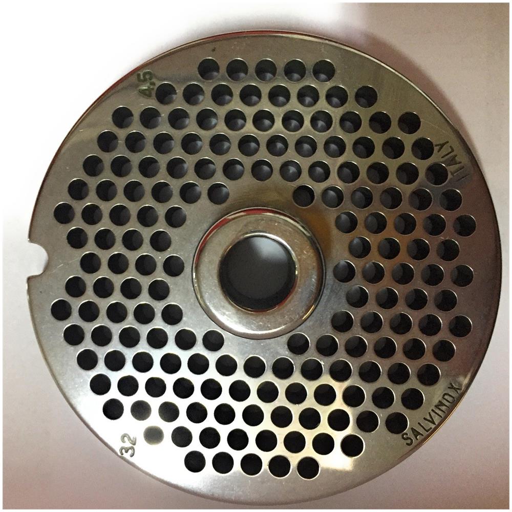Piastra Per Tritacarne Acciaio Inox Autoaffilanti Misura 32 - 32 Foro 4,5 P - Foto 1