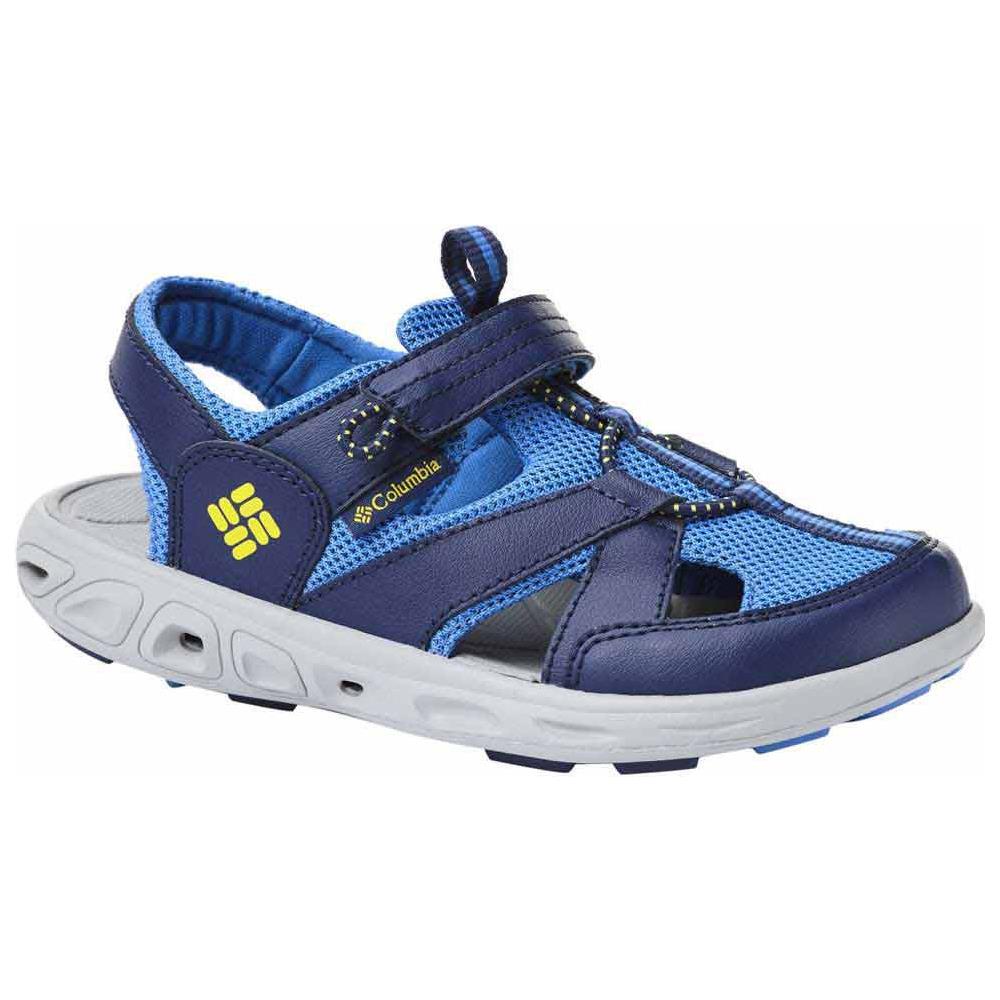 Columbia Techsun Wave Sandali Da Trekking Per Bambini – Punta Chiusa, Chiusura A Strappo, Suola In Gomma, Perfetti Per L’estate E Il Gioco All’aperto