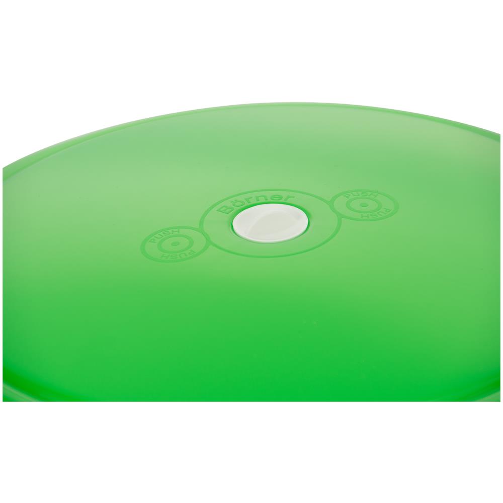 Multimaker + Placca in bianco - Insalatiera con coperchio per cottura a vapore - Ciotola per alimenti freschi sottovuoto | verde - Foto 7