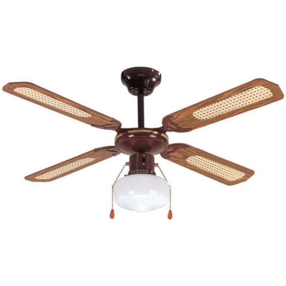 Akai Ventilatore Vs107wl Domestico Con Pale Colore Marrone-bianco - Foto 1