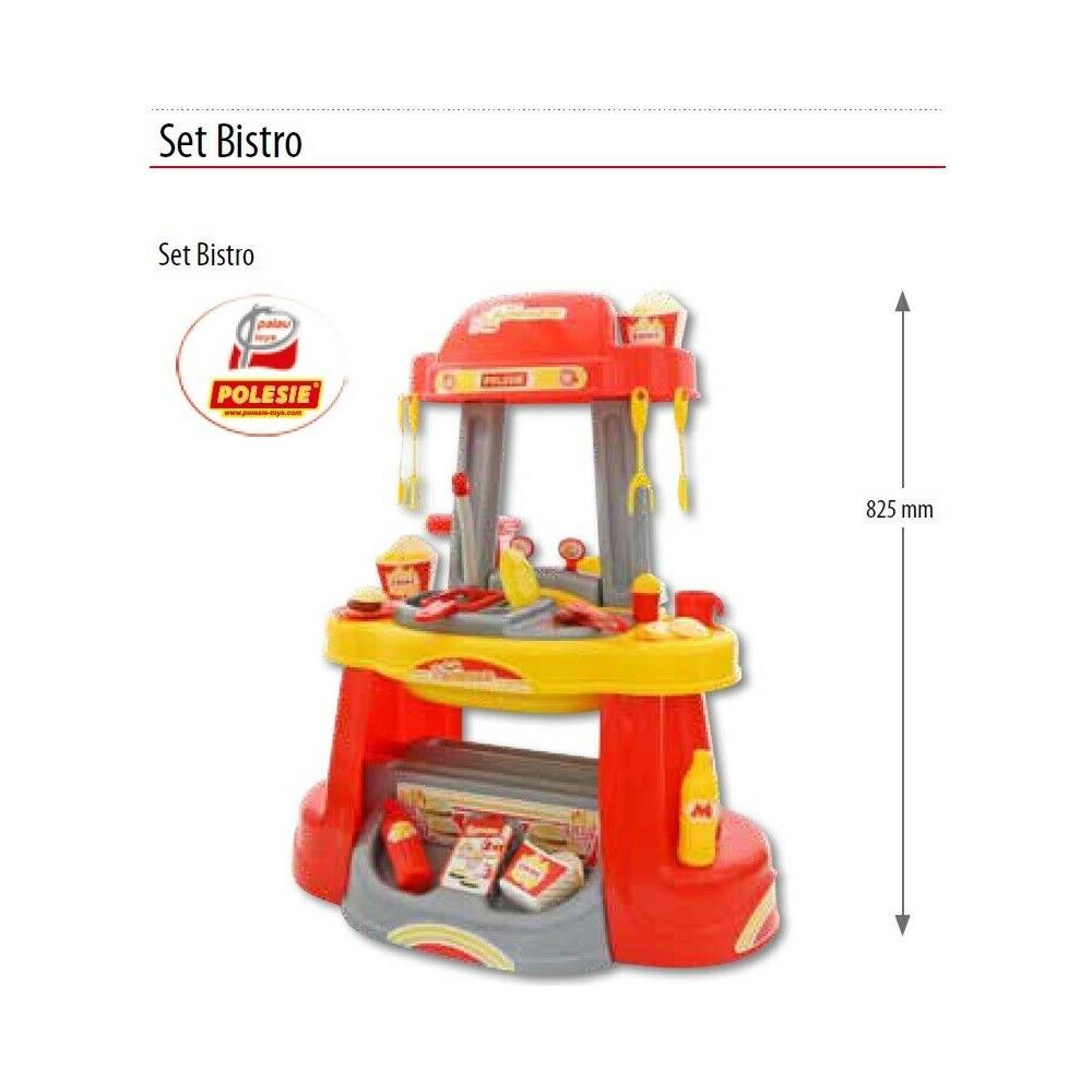 Cucina Giocattolo Ristorante Fast Food Bistrot Con Accessori - Foto 2