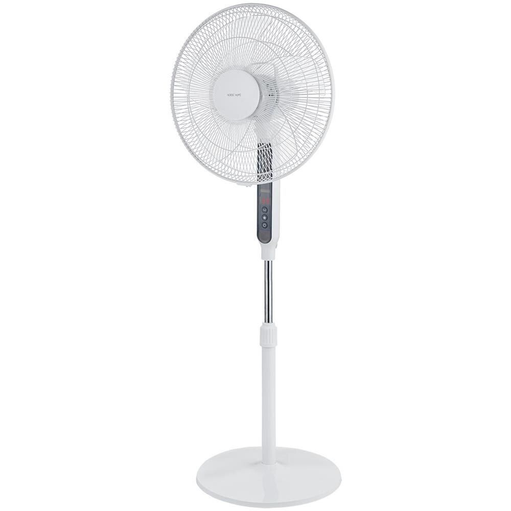Ventilatore Nordic Home Floor Con Telecomando, 40 Cm, Basso Livello Di Rumorosità, Divertimento Con Timer - Foto 1