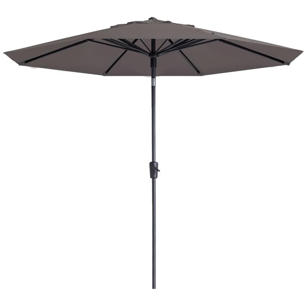 Ombrellone con palo in acciaio 180 cm Antracite