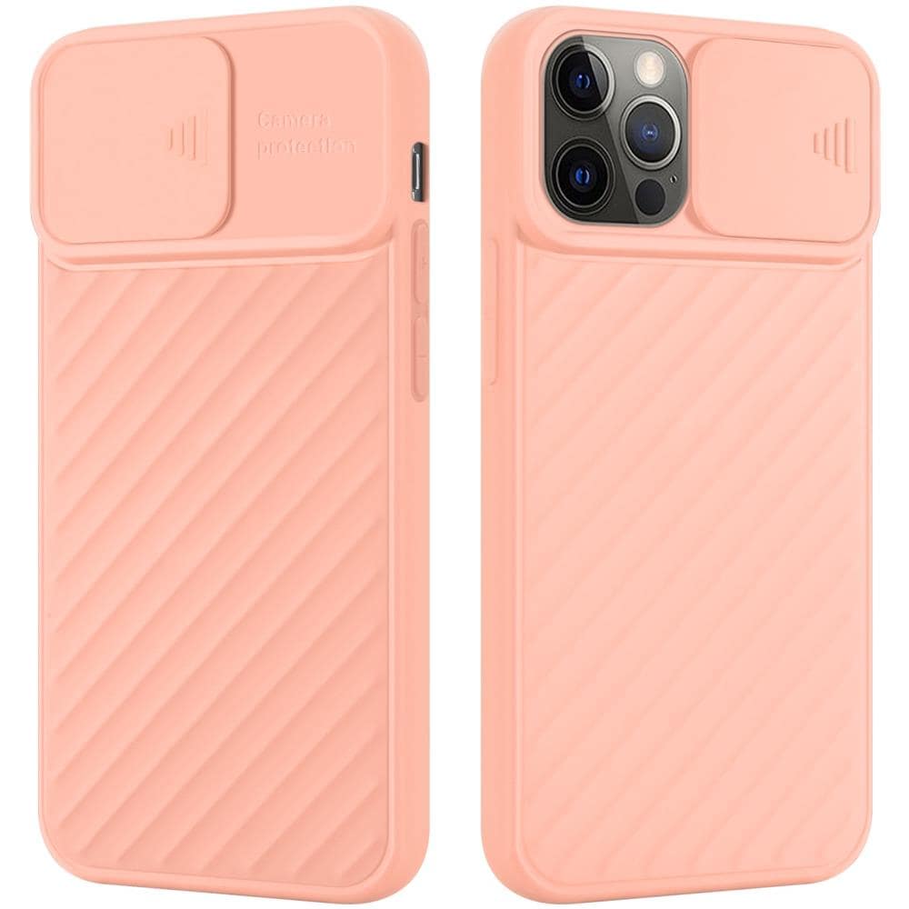 Custodia Compatibile Con Apple Iphone 12 / 12 Pro In Rosa Opaco - Coperchio Protettivo In Silicone Tpu Flessibile E Con Protezione Per La Fotocamera - Foto 1