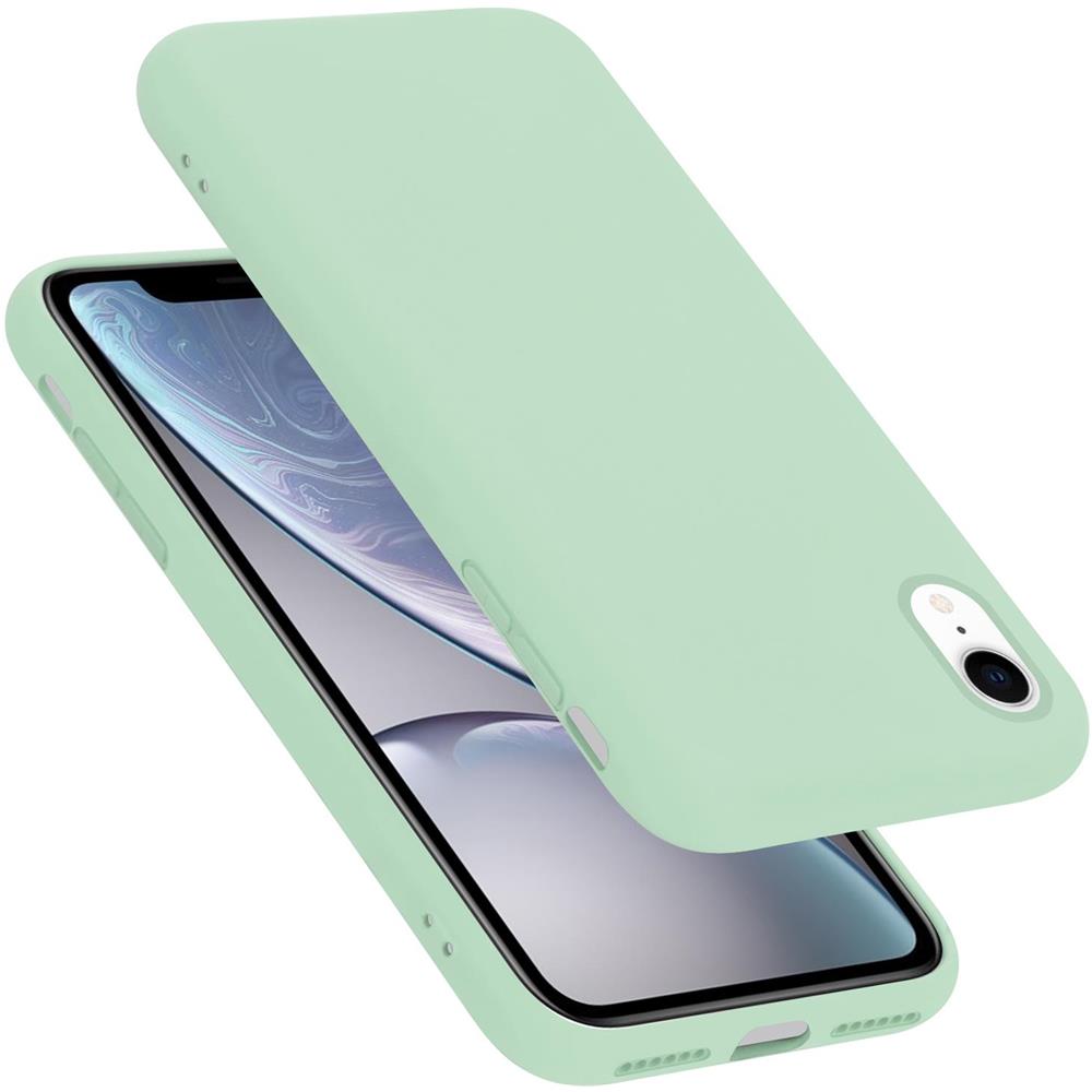 Cadorabo Custodia Compatibile Con Apple Iphone Xr In Liquid Verde Chiaro - Coperchio Protettivo In Silicone Tpu Flessibile - Foto 1