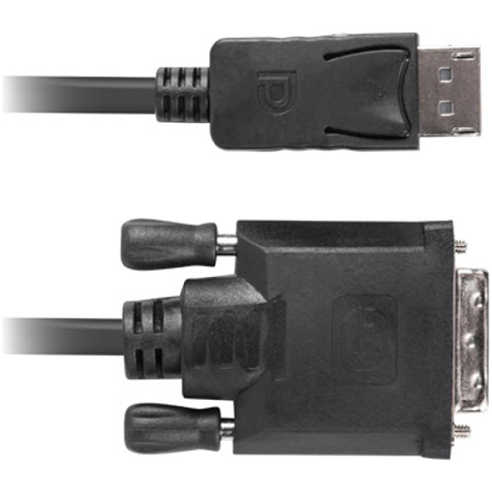 Cavo Ca-dpdv-10cu-0018-bk (displayport M - Dvi-d M; 1,8 M; Nero) - Foto 2