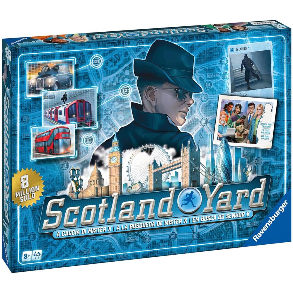 Scotland Yard 40° Anniversario Gioco Da Tavolo 8+ Anni - Foto 2