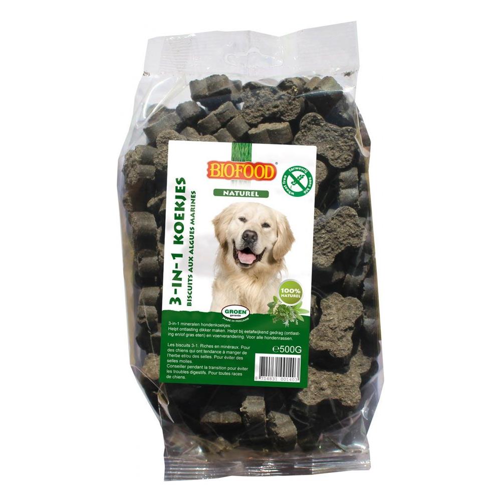Biscotti 3-in-1 Alghe Per Cani 500g - Foto 1