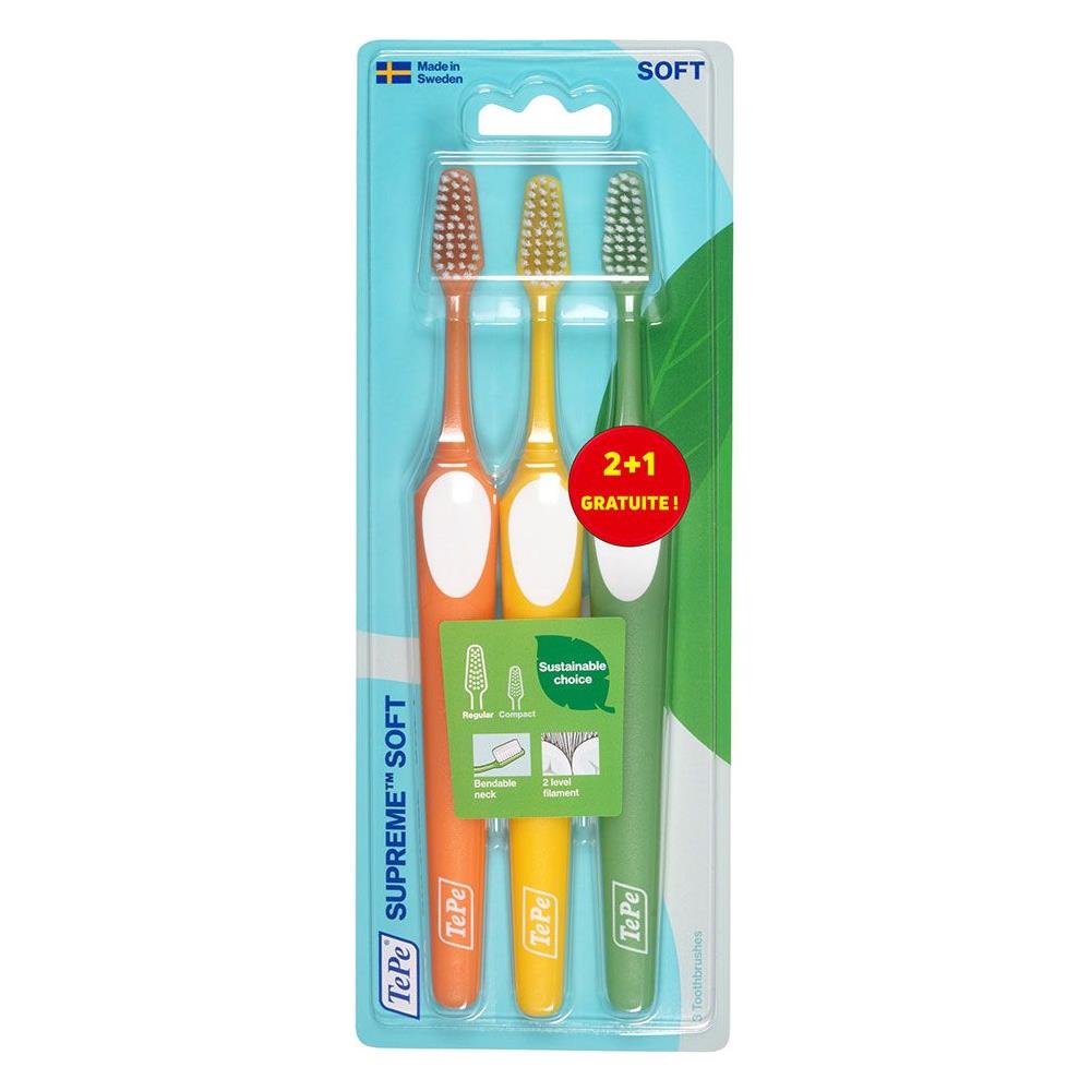 Spazzolini Da Denti Morbidi X3 Supreme Soft - Foto 1