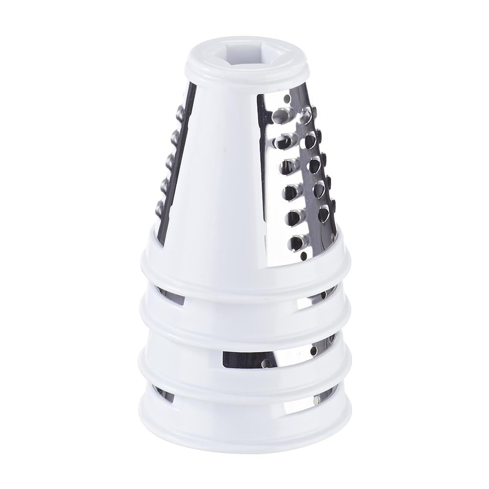 118420212 grattugia e spiralizzatore elettrici Grattugia elettrica Nero, Stainless steel, Bianco - Foto 2