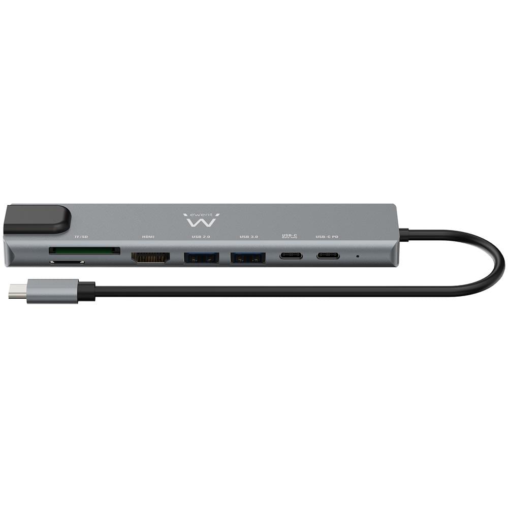 EW1146 replicatore di porte e docking station per laptop Cablato USB 3.2 Gen 1 (3.1 Gen 1) Type-C Grigio - Foto 2