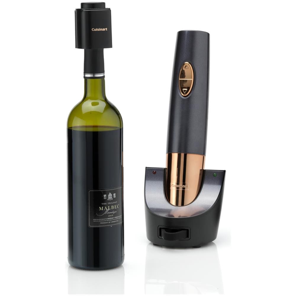 CWO50E cavatappo Apribottiglia di vino elettrico Nero, Rose Gold - Foto 2