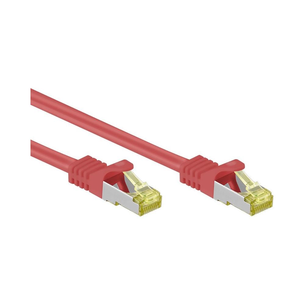 ICOC R7-7SS-050-RE - Cavo Patch Cat. 7 Plug RJ45 6A S / FTP LSZH 5m Rosso - Foto 2