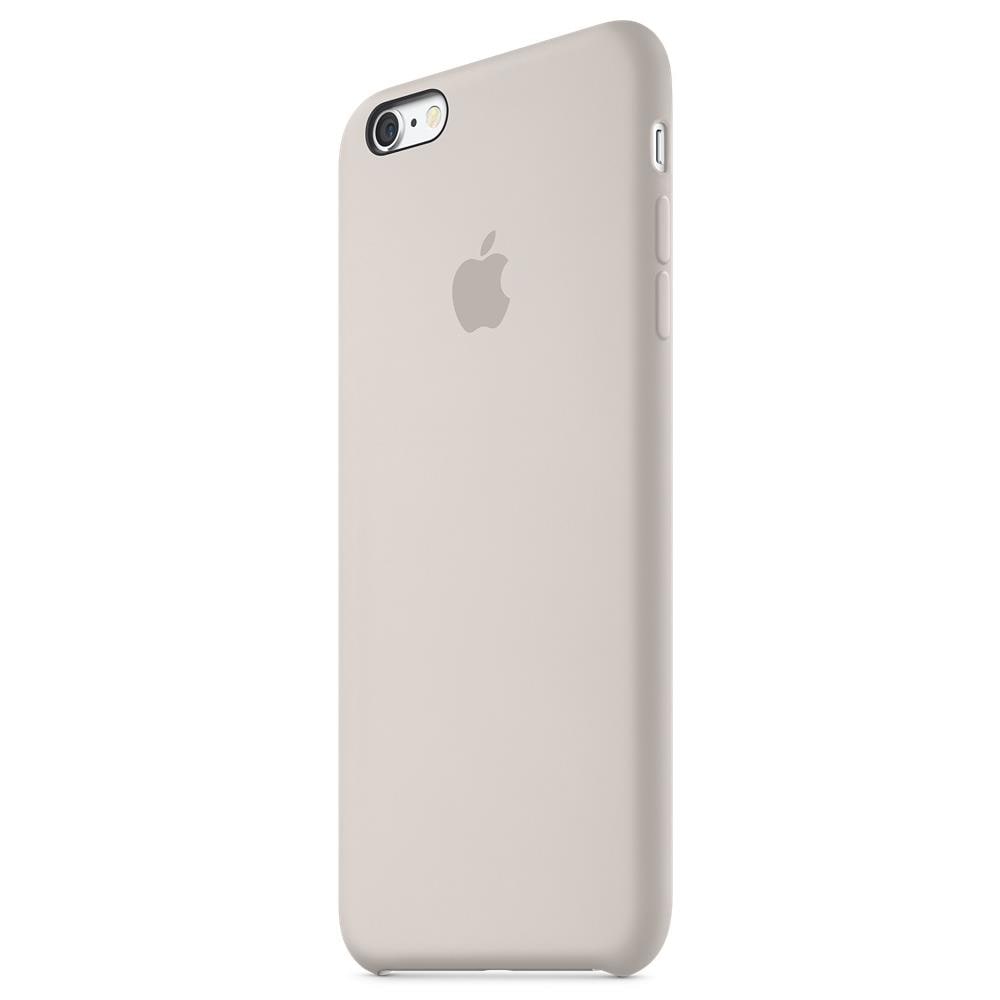 Custodia in Silicone per iPhone 6S Plus Grigio Pietra - Foto 2