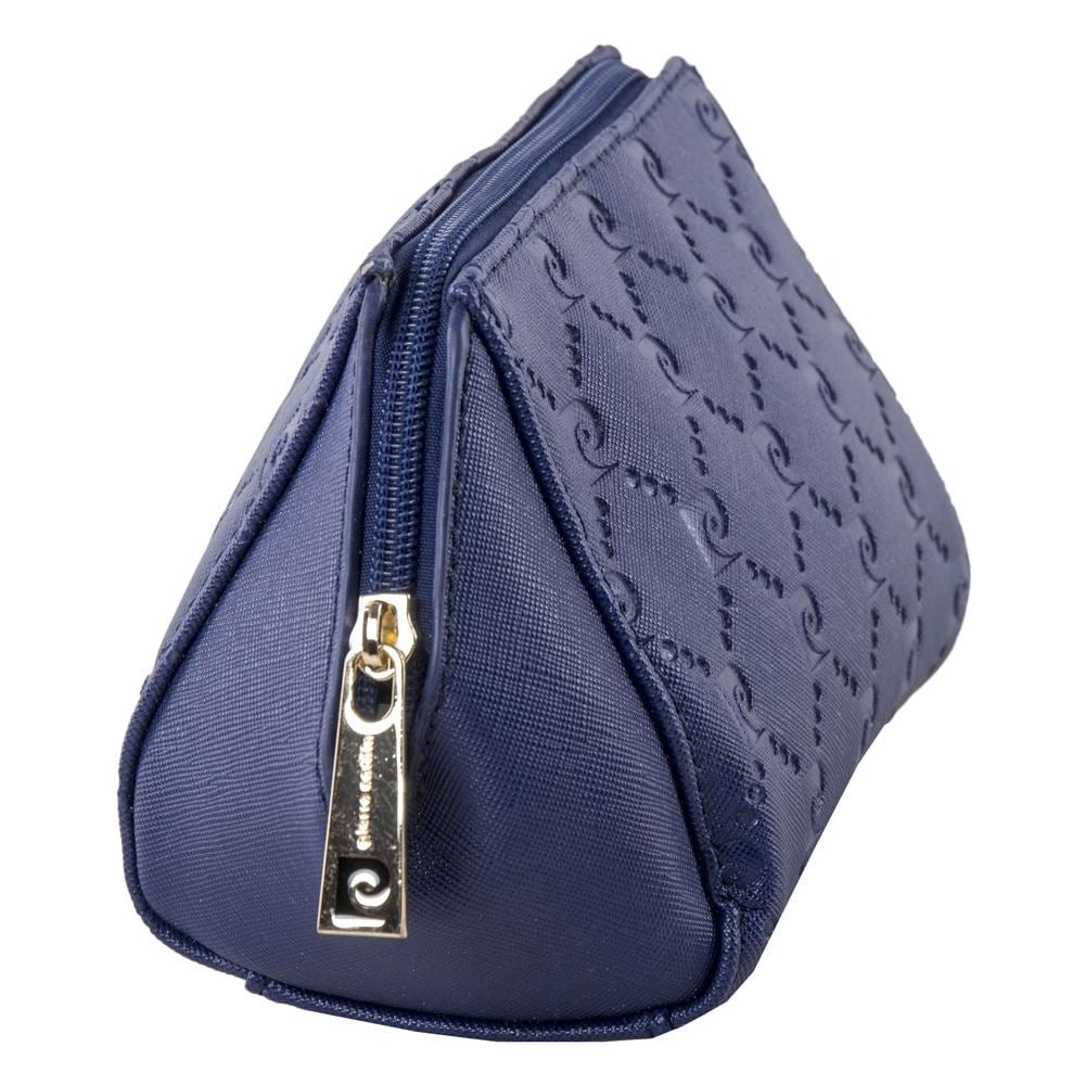 Beauty Borsa Porta Cosmetici Pochette Porta Trucco Blu T395 - Foto 2